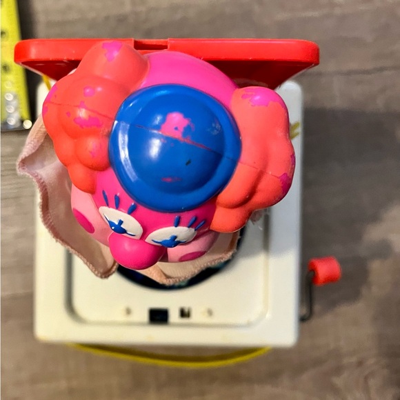 Mattel Jack in the Box Clown 1987 Music Pop Goes Weasel Vintage - Picture 6 of 9